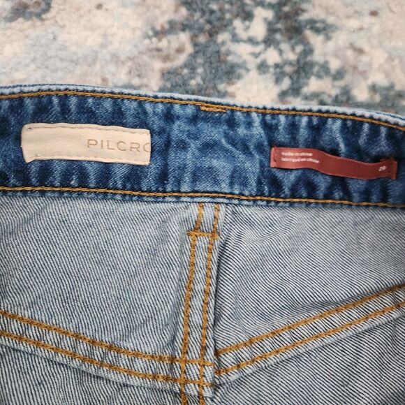 Anthropologie Pilcro Relaxed Shortie Shorts Vintage Denim Allure Womens 29 - Picture 5 of 10